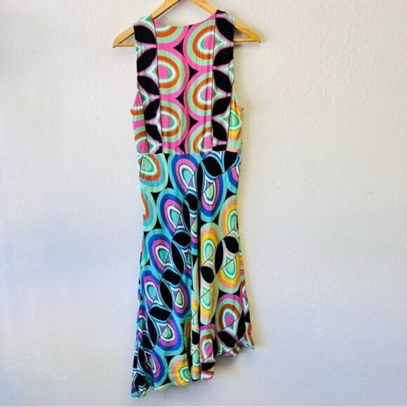 Anthropologie Multicolor Geometric Dress - Picture 11 of 16